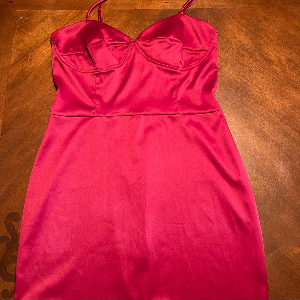 Charlotte Russe Red Dress Large - Picture 6 of 12